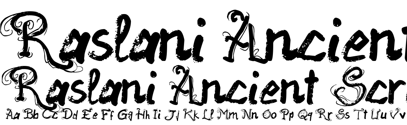 Raslani Ancient Script