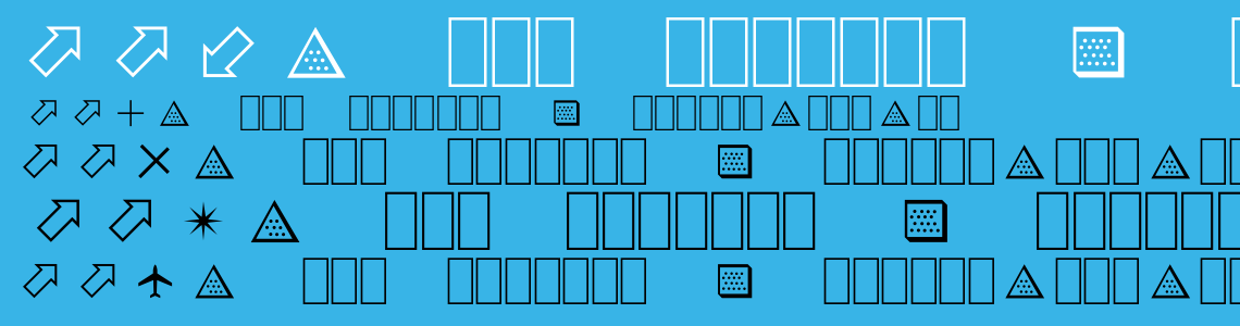 Font maps