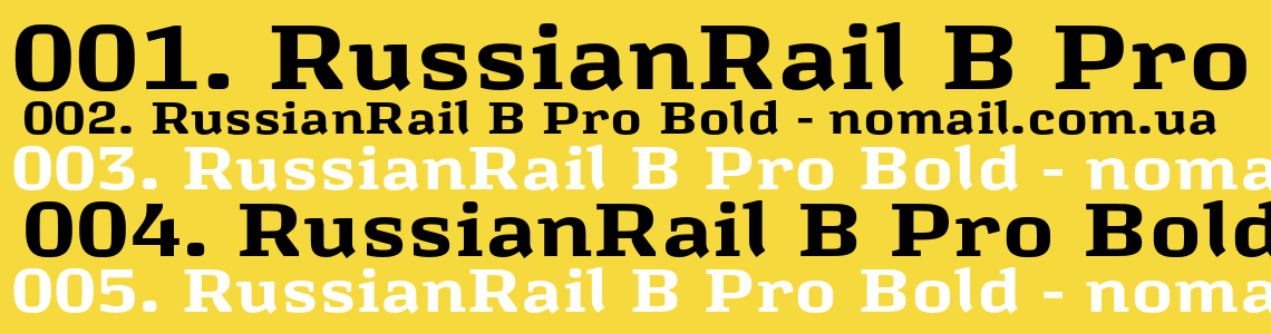 Pro bold шрифт