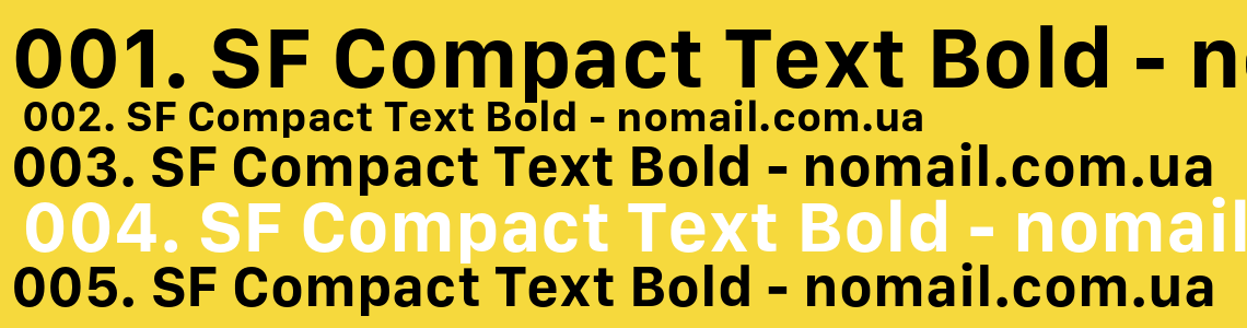 Text bold. SF Compact шрифт. SF Compact rounded. San Francisco Compact. Bold text.