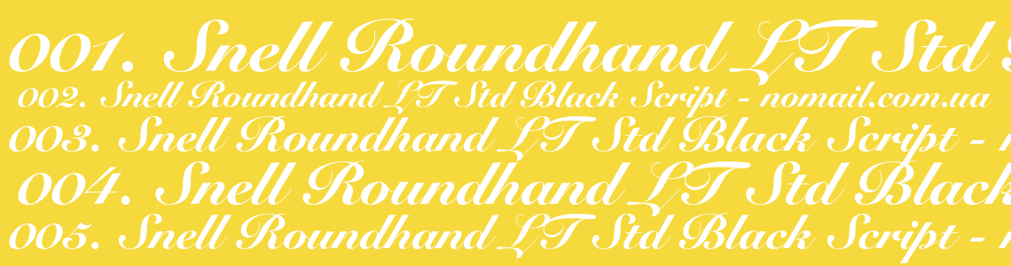 Snell roundhand