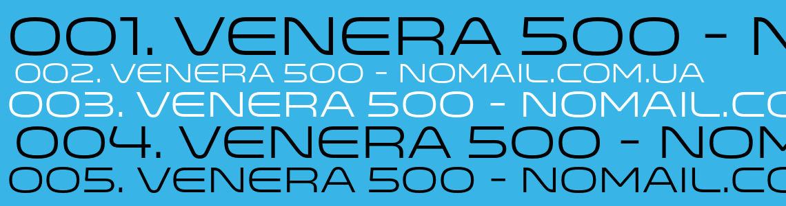 Font 500