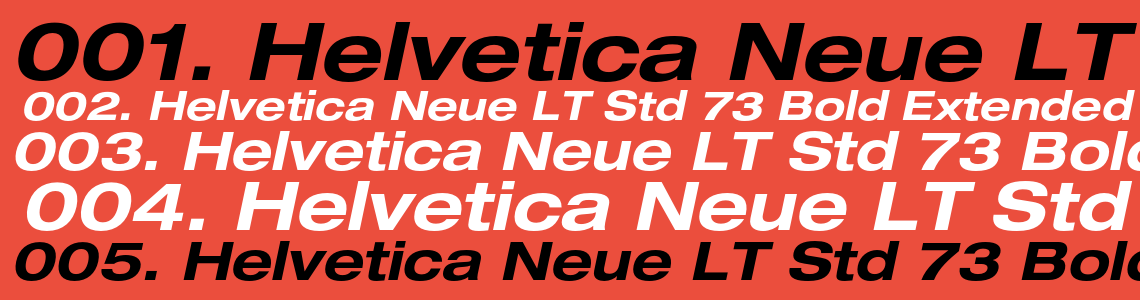 Шрифт helvetica bold