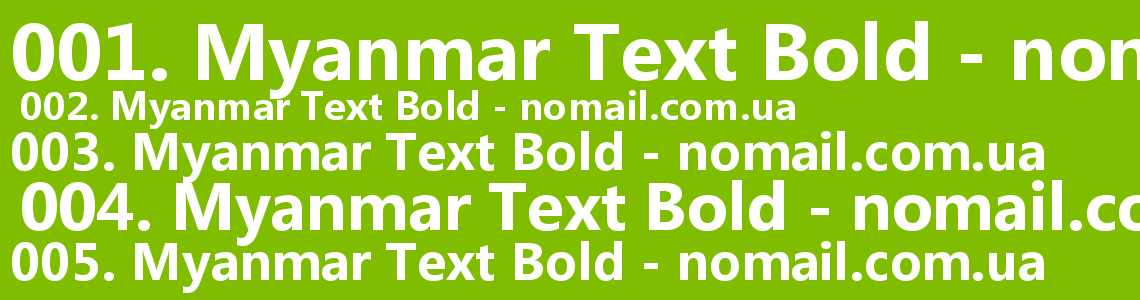 Text bold