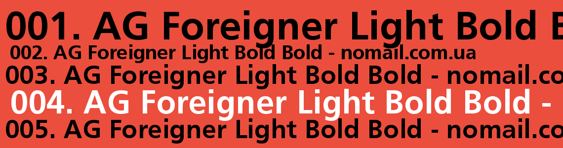 Font weight bold