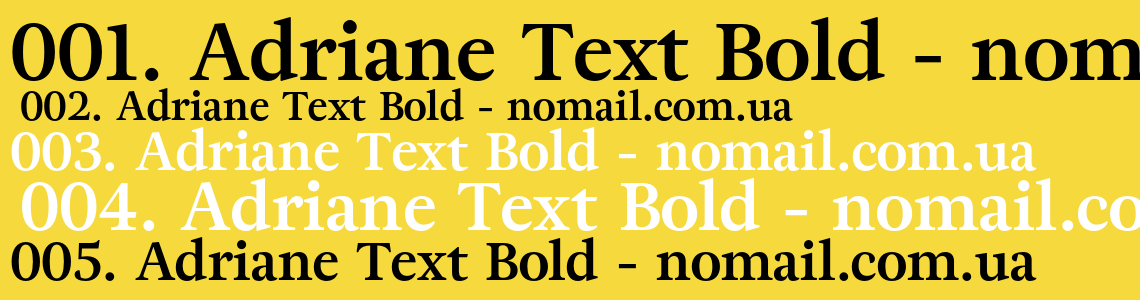 Text bold