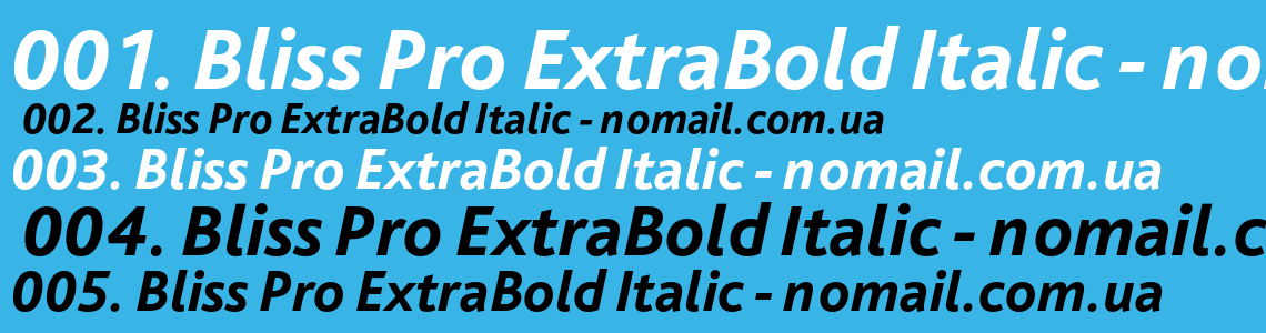 Шрифт extrabold