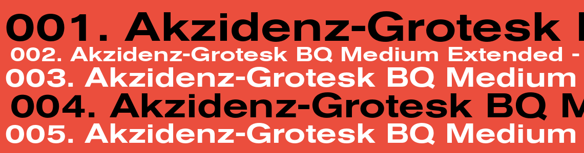 Akzidenz grotesk