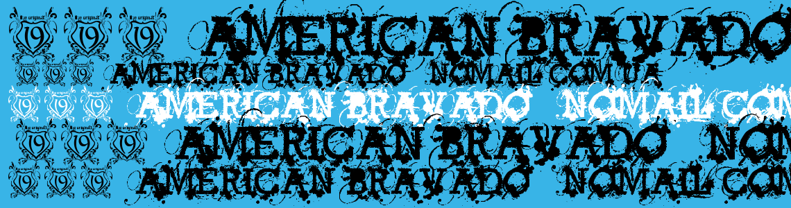 Шрифт American Bravado