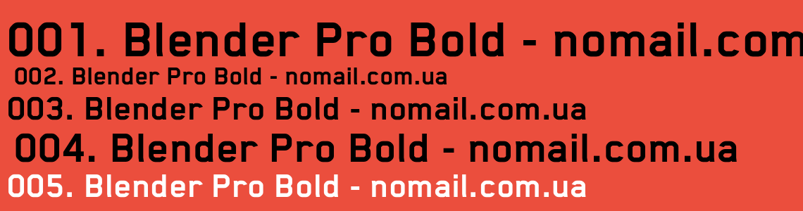 Pro bold шрифт