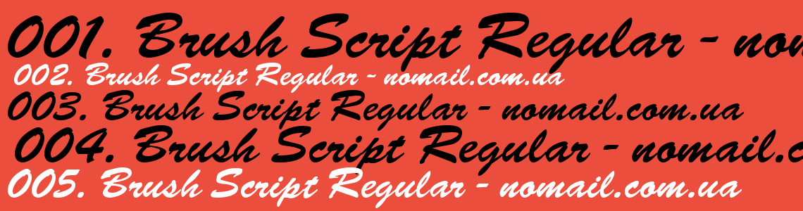 Script regular